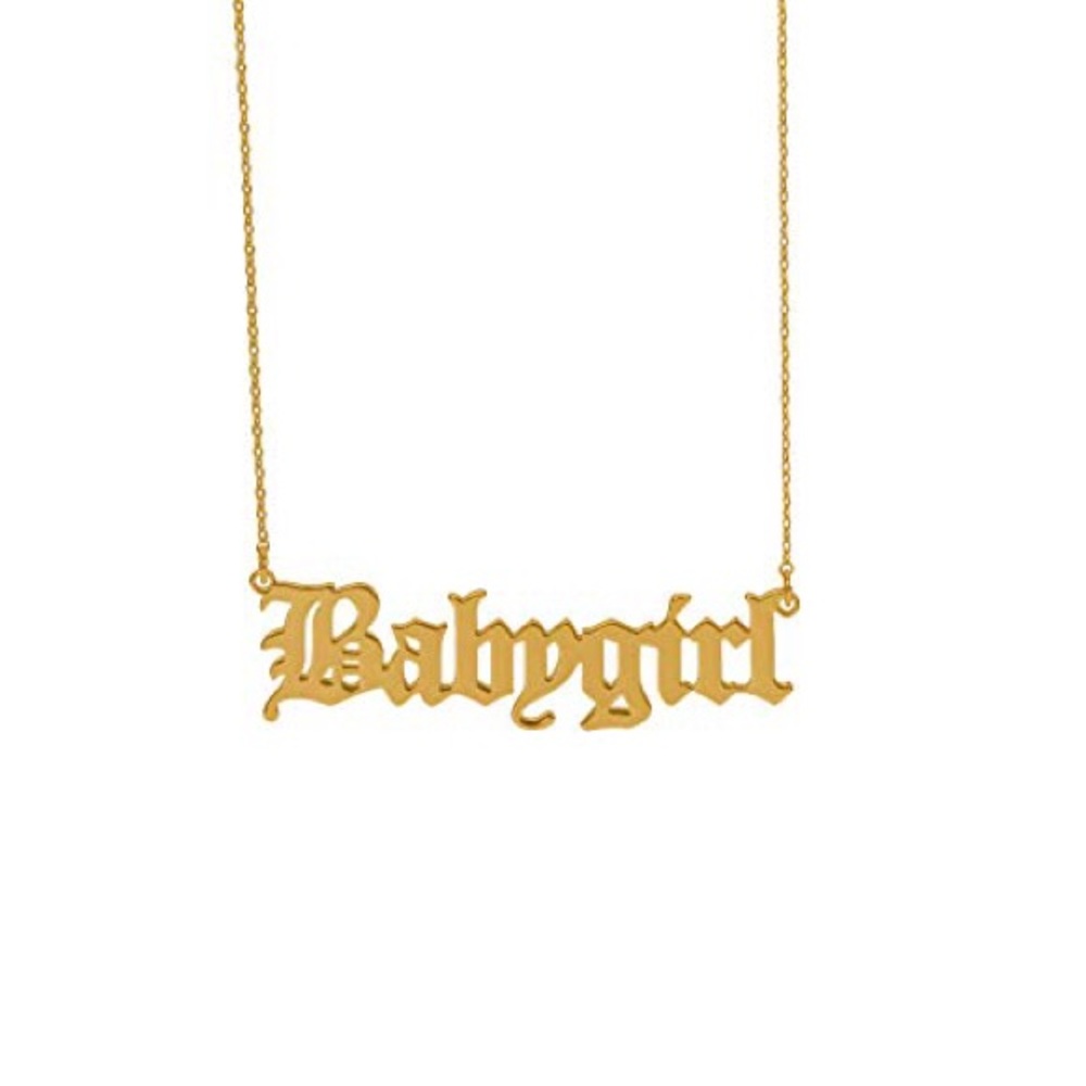 BABYGIRL necklace